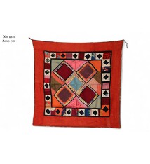 Antique Uzbek tribal silk Hand Sewn Embroidered Lakai Patchwork No: US - 1