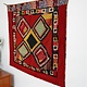 Antik Reich bestickte Lakai Stickerei Patchwork Wandbehang   Nr: US- 3