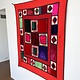 Antik Reich bestickte Lakai Stickerei Patchwork Wandbehang   Nr: US-5