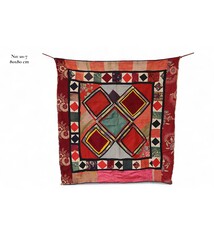 Antique Uzbek tribal silk Hand Sewn Embroidered Lakai Patchwork No: US - 7
