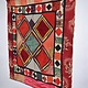 Antik Reich bestickte Lakai Stickerei Patchwork Wandbehang   Nr: US- 7