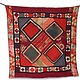 Antik Reich bestickte Lakai Stickerei Patchwork Wandbehang   Nr: US-9