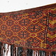 120x100 cm Antik und seltener Uzbek Nomaden Zelttasche tasche Torba aus Afghanistan Djaller Turkmenistan  Nr:US-10