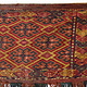 120x100 cm Antik und seltener Uzbek Nomaden Zelttasche tasche Torba aus Afghanistan Djaller Turkmenistan  Nr:US-10