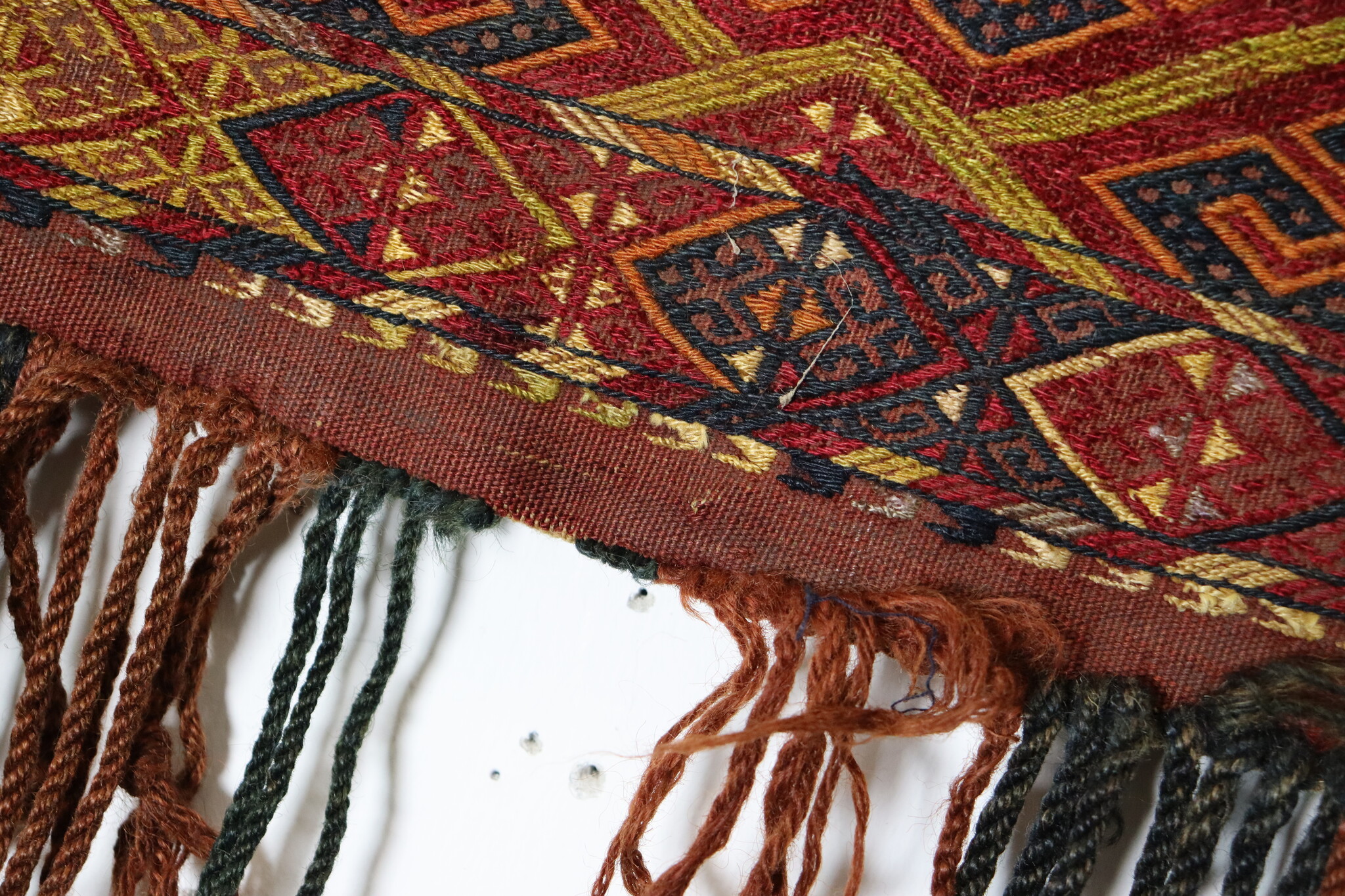 120x100 cm Antique Uzbek nomad sumakh tent Bag Wonderful  Yomud Turkmen Torba from Afghanistan Turkmenistan No:US-10