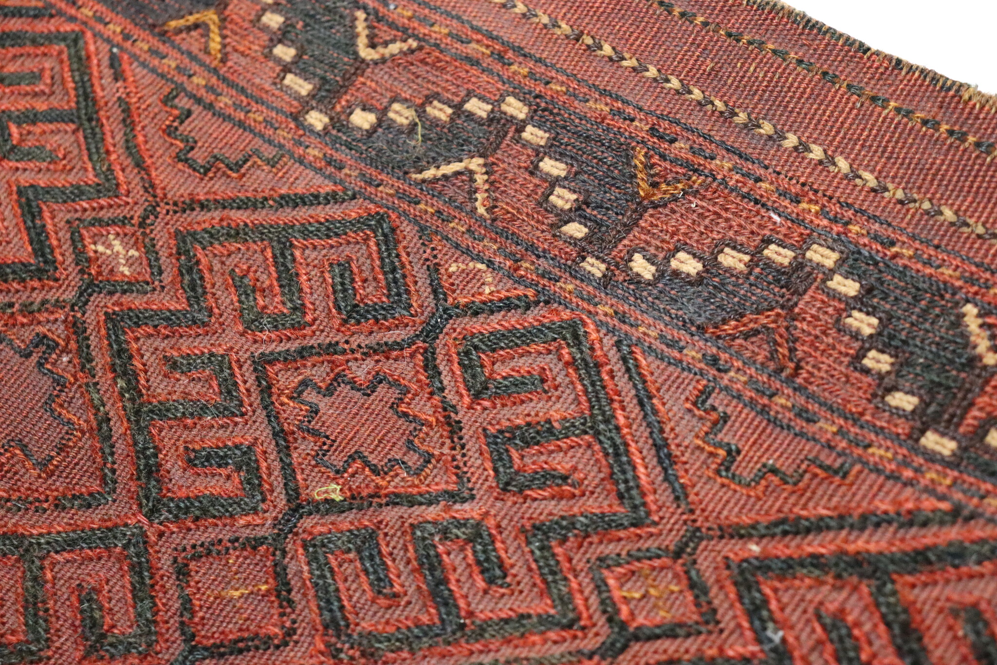 120x47 cm Antik und seltener Uzbek Nomaden Zelttasche tasche Torba aus Afghanistan Djaller Turkmenistan  Nr:US-11