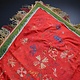 Antique Islamic tribal silk Embroidered Bukhara suzani Horse Blanket Cover Uzbek Lakai Central Asian Saddle Cover third quarter of 19th c.