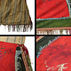 Antique Islamic tribal silk Embroidered Bukhara suzani Horse Blanket Cover Uzbek Lakai Central Asian Saddle Cover third quarter of 19th c.