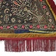 Antique  metal-thread embroidered applique velvet Saddle-Cloth ( shabrack ) from a Royal Bokhara workshop Uzbekistan C18th