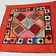 Antik Reich bestickte Lakai Stickerei Patchwork Wandbehang   Nr: US- 1