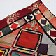Antique Uzbek tribal silk Hand Sewn Embroidered Lakai Patchwork No: US - 7