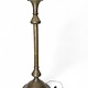 Antique Islamic oriental brass floor lamp standard lamp from the 19th c. Egyptian Middle Eastern