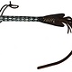 Afghan hors whip for Buzkashi from the 1960s-70s. - A