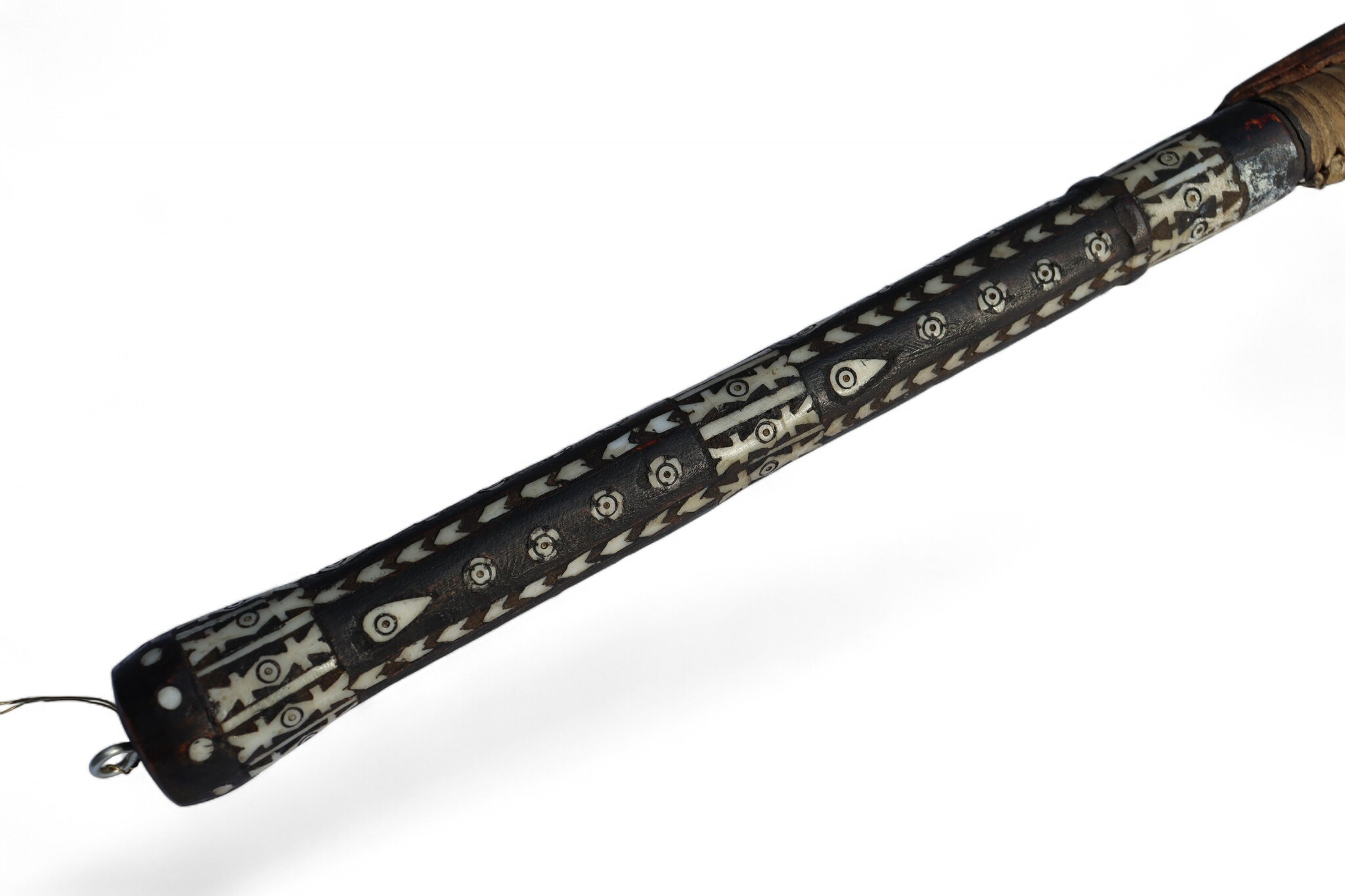 Afghan hors whip for Buzkashi from the 1960s-70s. - B