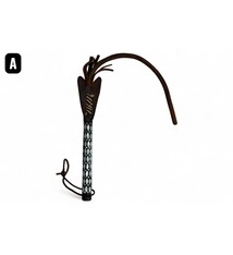 Afghan hors whip for Buzkashi from the 1960s-70s. - A