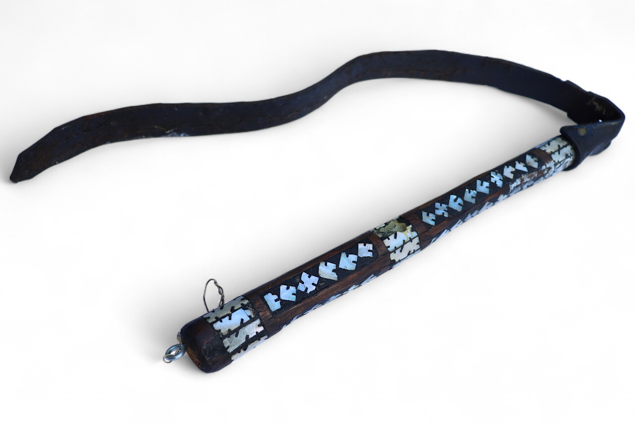 Afghan hors whip for Buzkashi from the 1960s-70s. - C