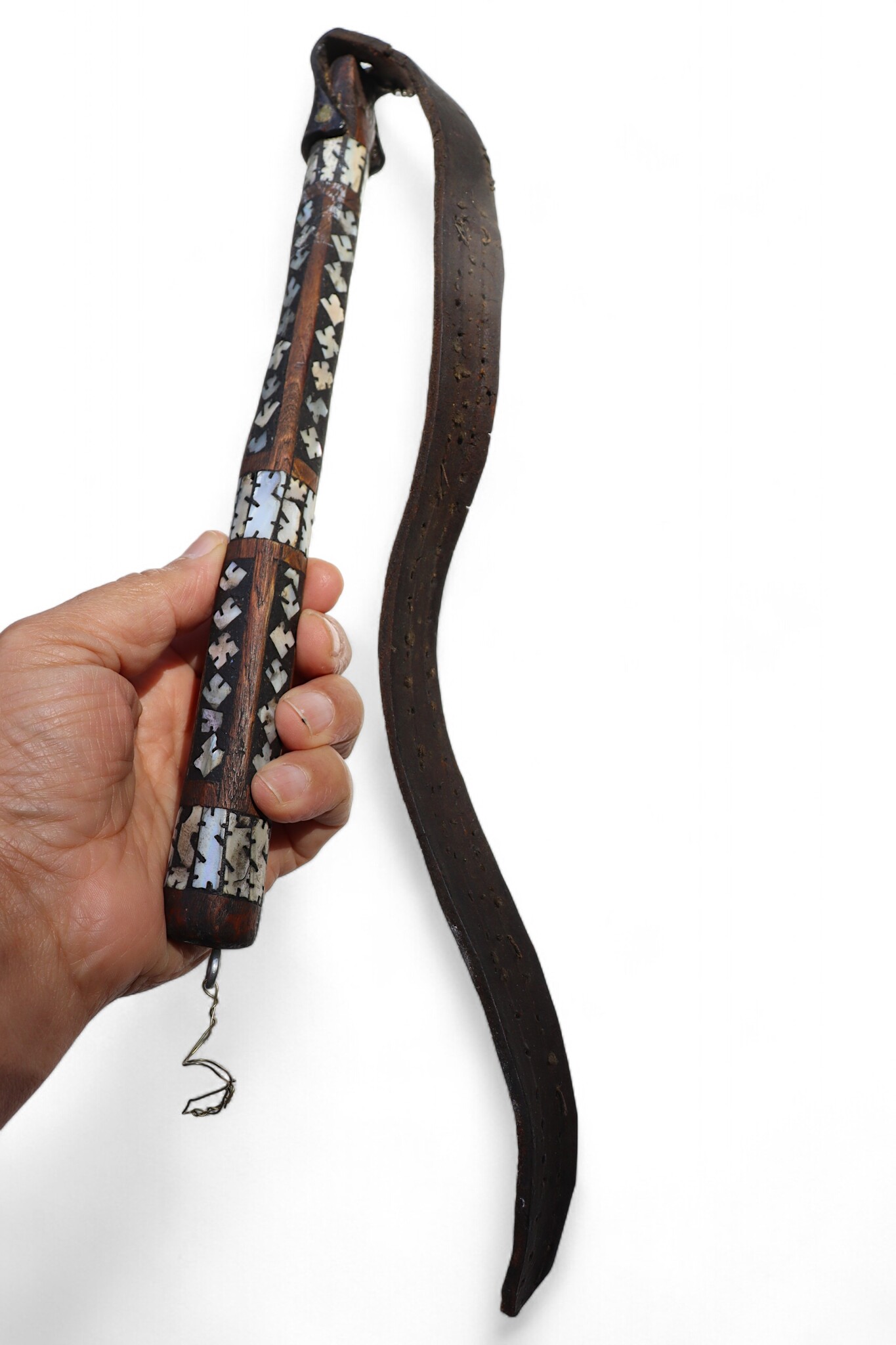 Vintage Afghanische Pferdepeitsche für Buzkashi aus 60er Jahre. - C