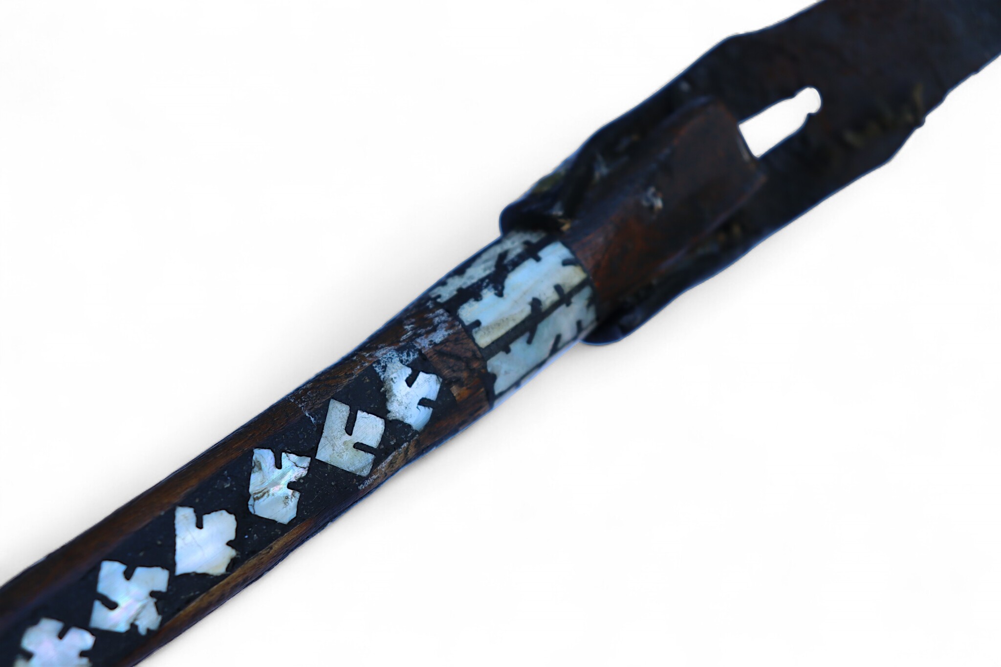 Afghan hors whip for Buzkashi from the 1960s-70s. - C