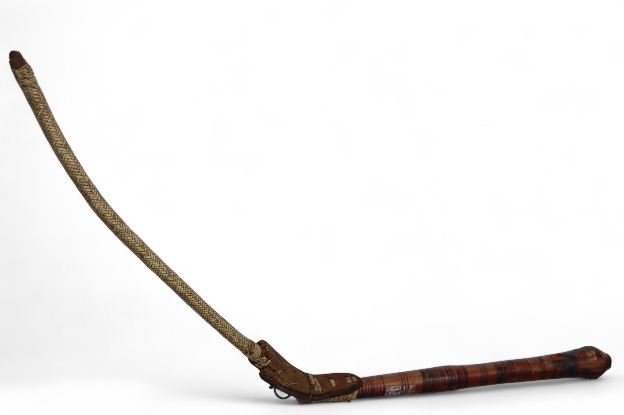 Afghan hors whip for Buzkashi from the 1960s-70s. - D