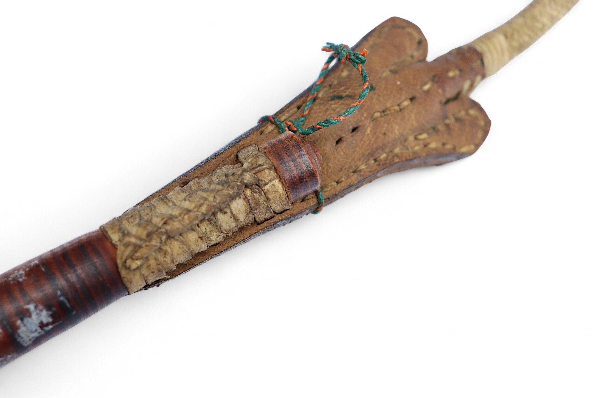 Afghan hors whip for Buzkashi from the 1960s-70s. - D