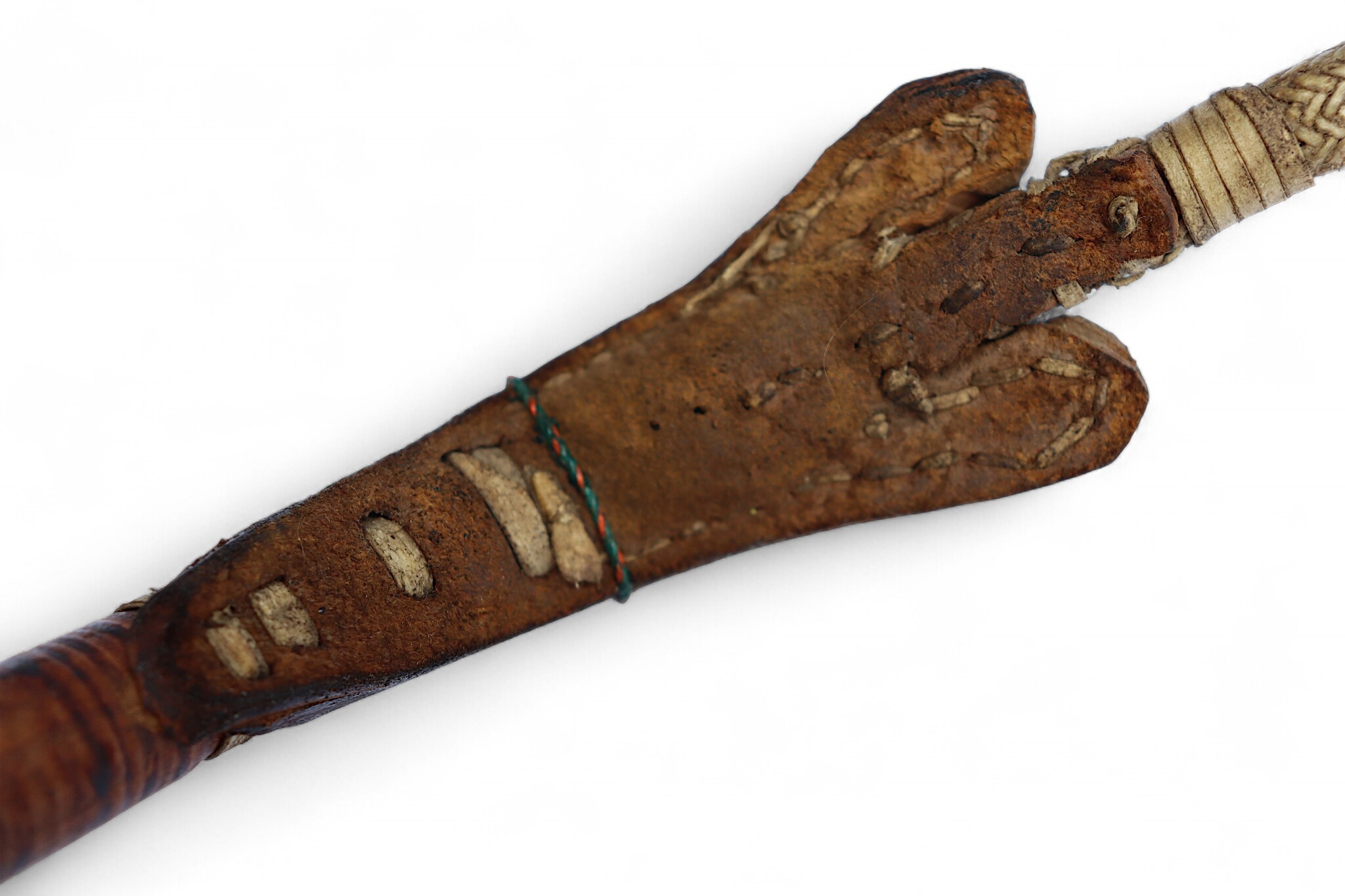 Afghan hors whip for Buzkashi from the 1960s-70s. - D