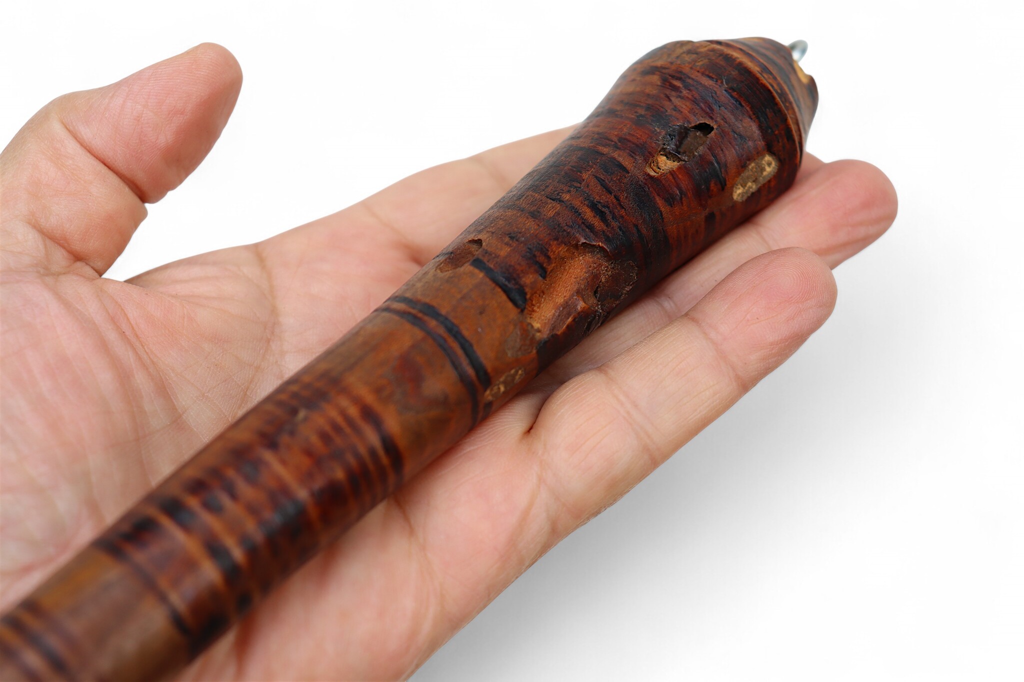 Afghan hors whip for Buzkashi from the 1960s-70s. - D