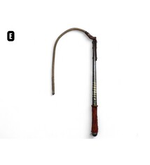 Afghan hors whip for Buzkashi from the 1960s-70s. - E