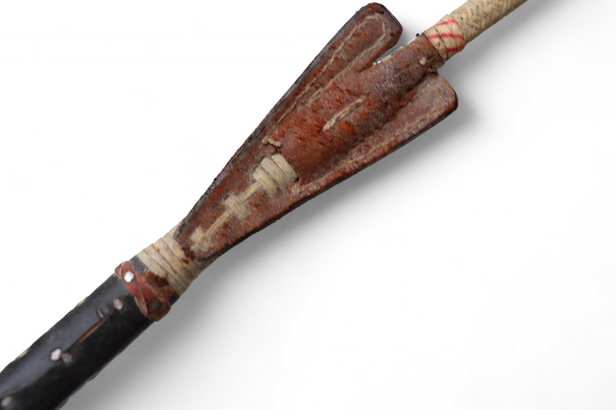 Afghan hors whip for Buzkashi from the 1960s-70s. - G