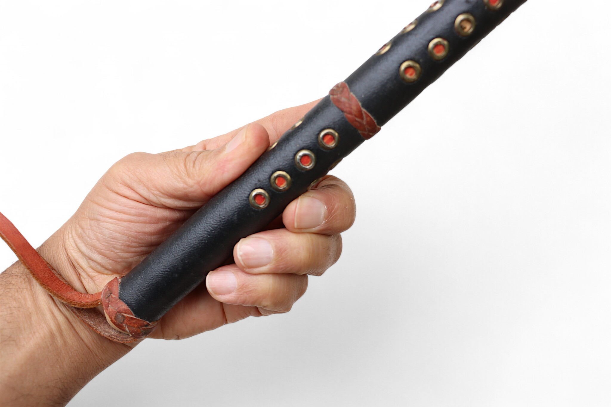 Afghan hors whip for Buzkashi from the 1960s-70s. - G