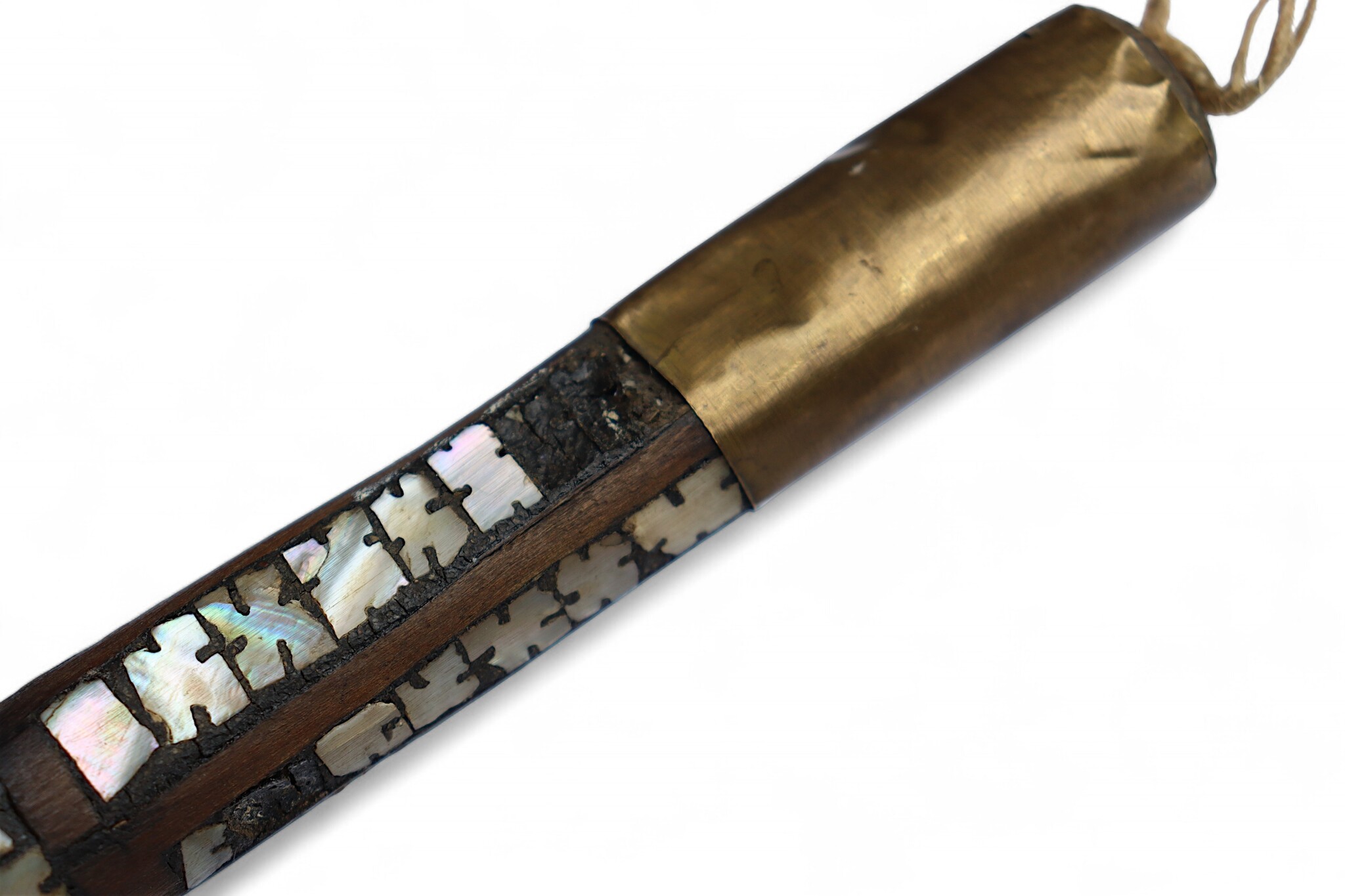 Vintage Afghanische Pferdepeitsche für Buzkashi aus 60er Jahre. ( mit Beschädigung )-H