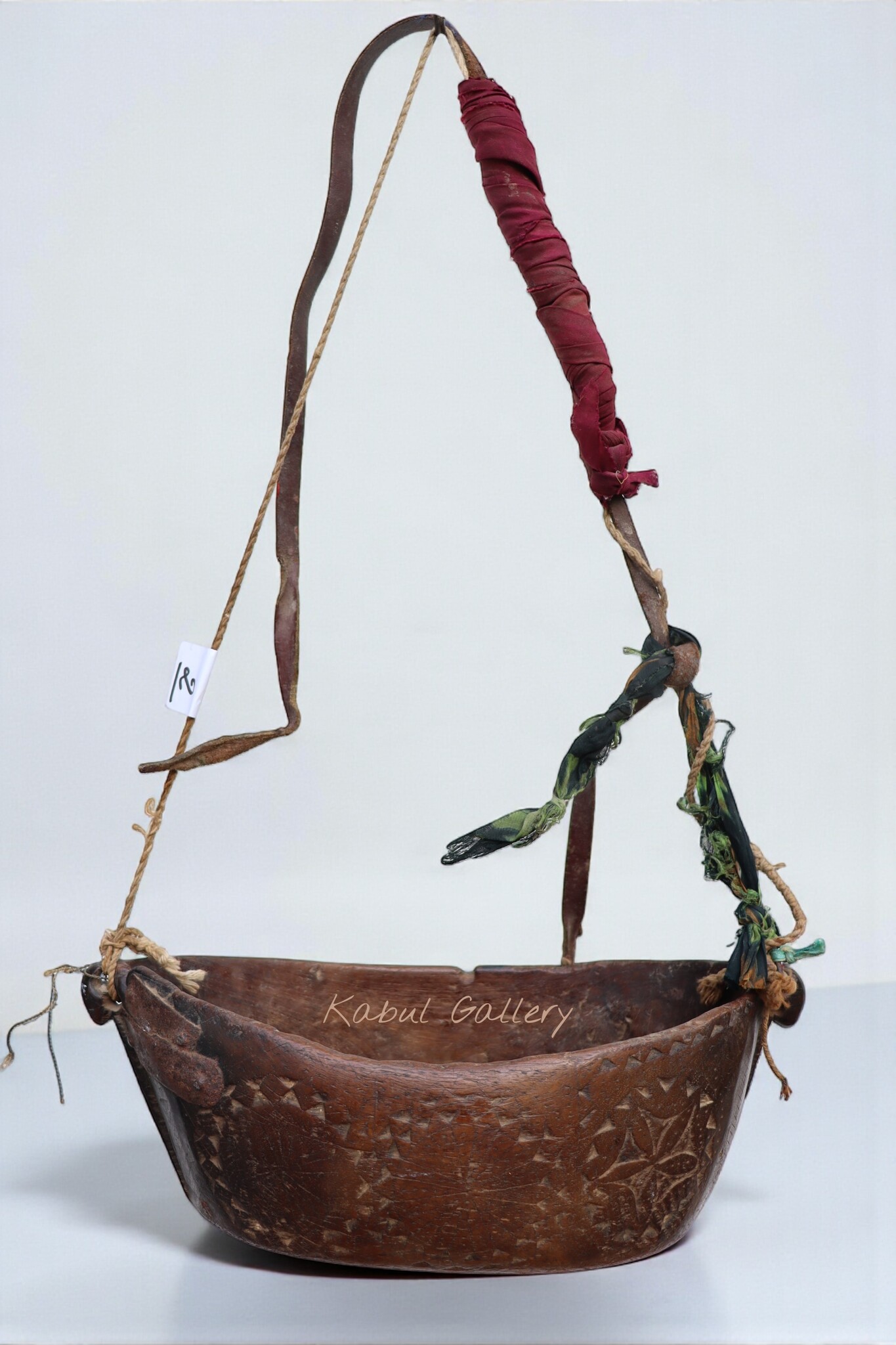 antike  Sufi Dervash Holz Kashkool  Nr:2