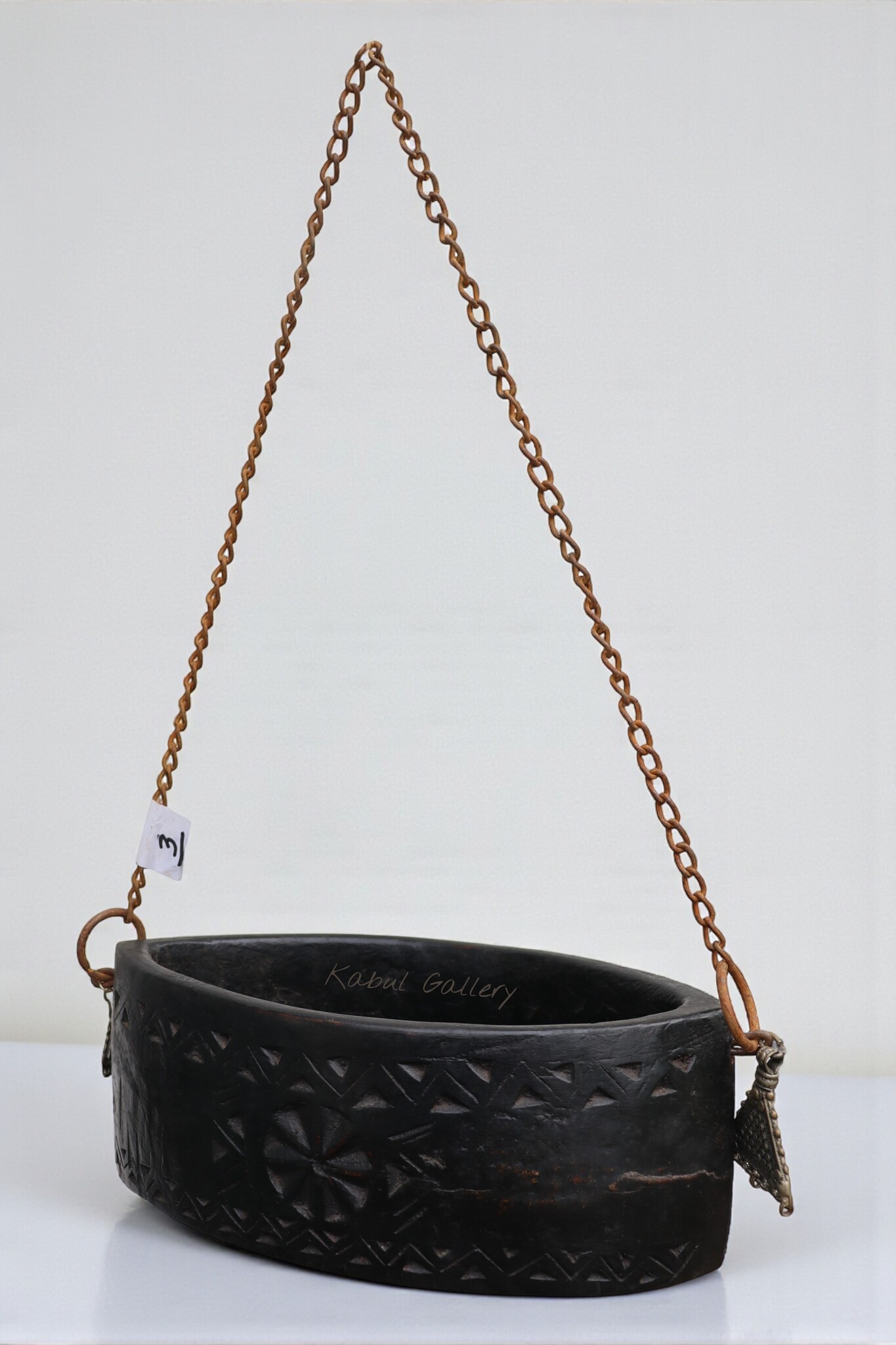 antike  Sufi Dervash Holz Kashkool  Nr:3