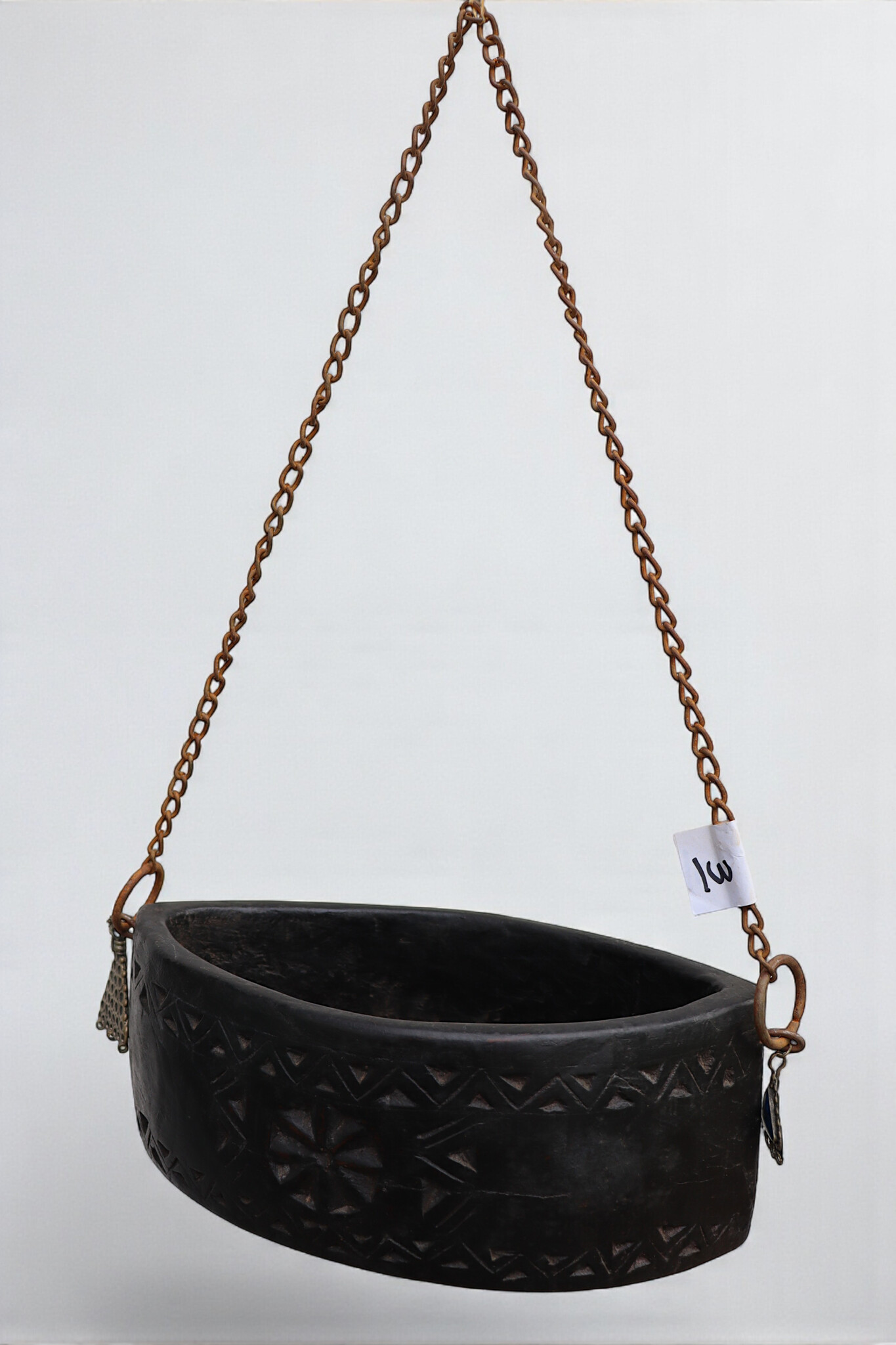 antike  Sufi Dervash Holz Kashkool  Nr:3