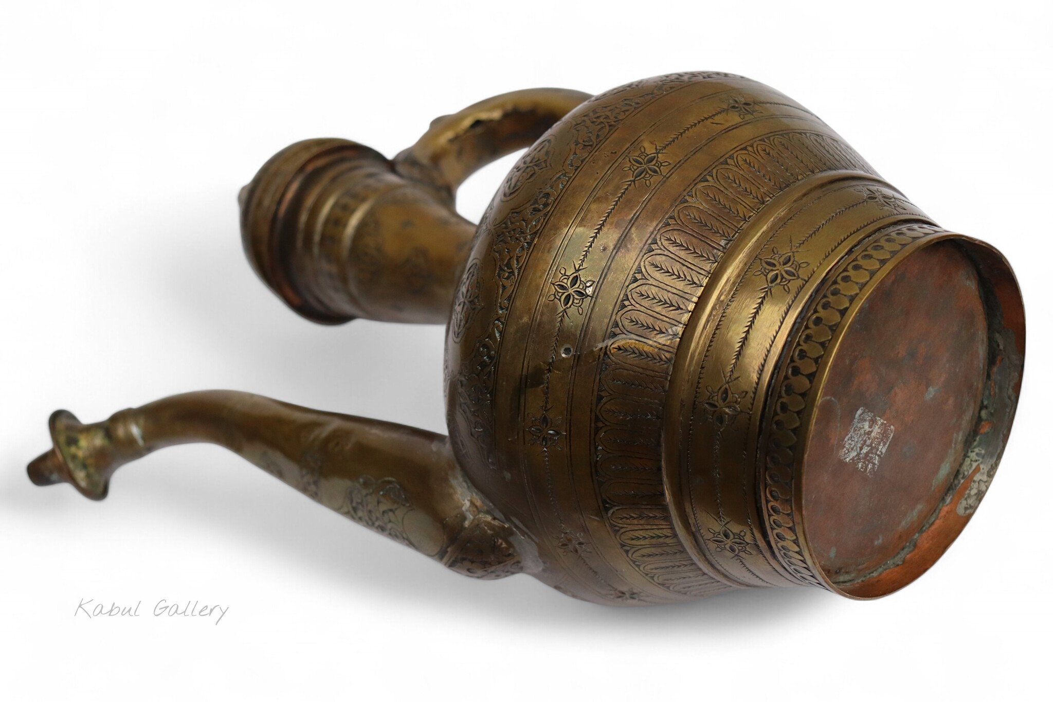 Antik orient Messing Teekanne Kanne um 19 J.h.Bukhara teapot Nr:HH25/2