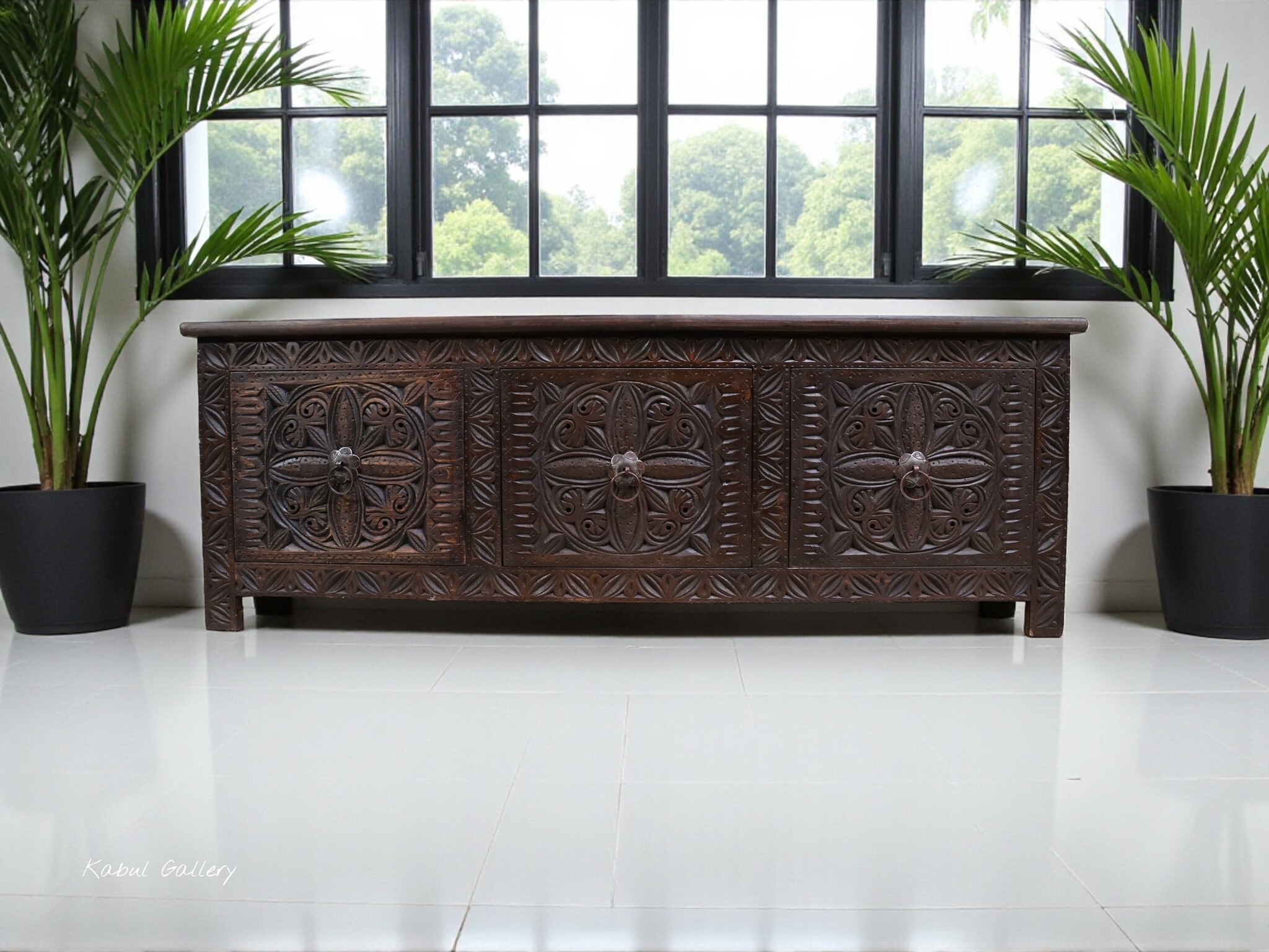 130x60 cm coffee table chest table with drawers 23L