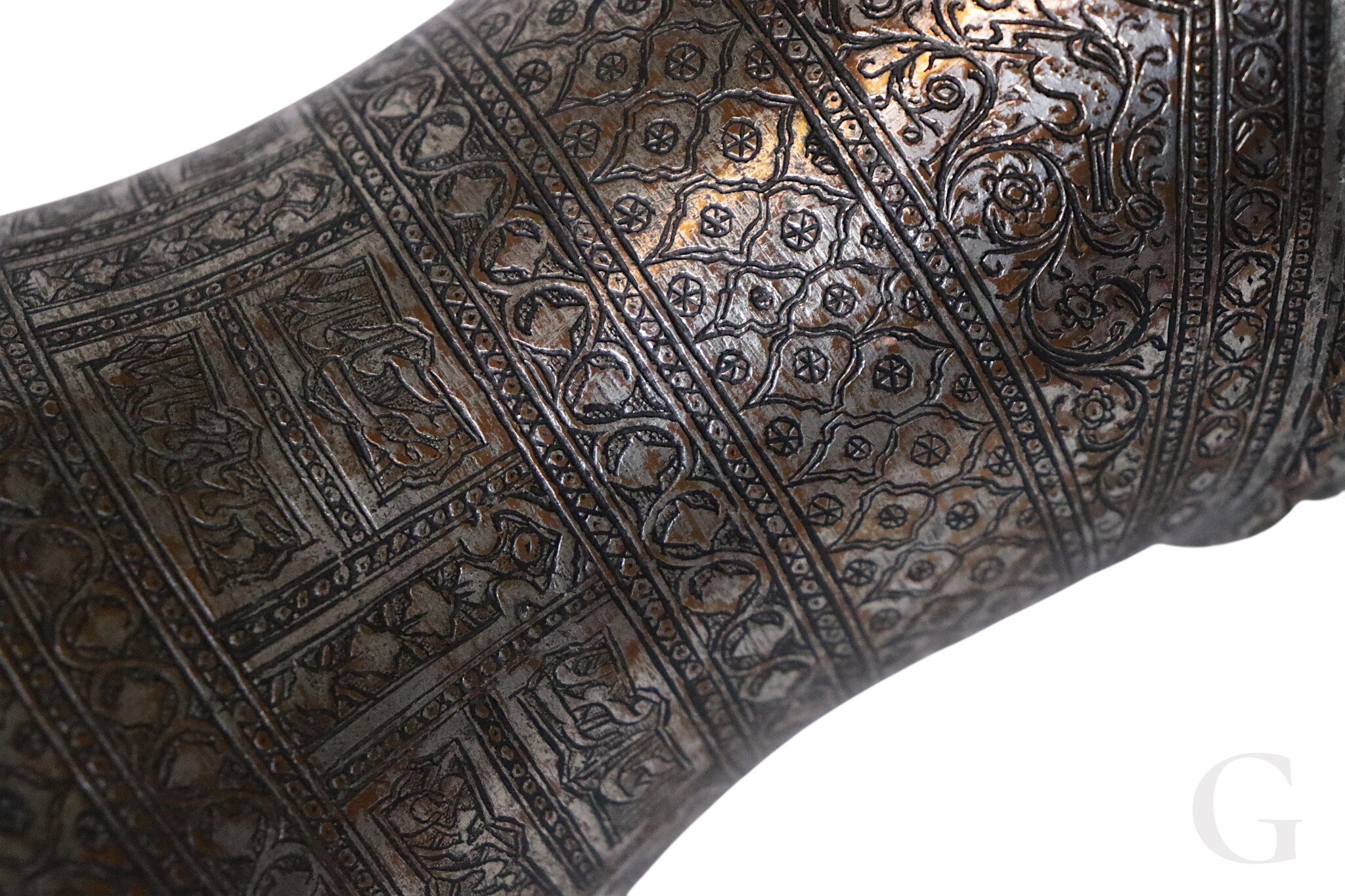 Antique Islamic Tinned Copper Pitcher Middle Eastern Persian Antique 19th Century Ewer water jug Ewer 19th century Bukhara - Samarkand 25 - G