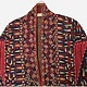antique embroidered Woman’s Tekke Turkmen Mantle chyrpy robe Coat 19th Century black 9052/24