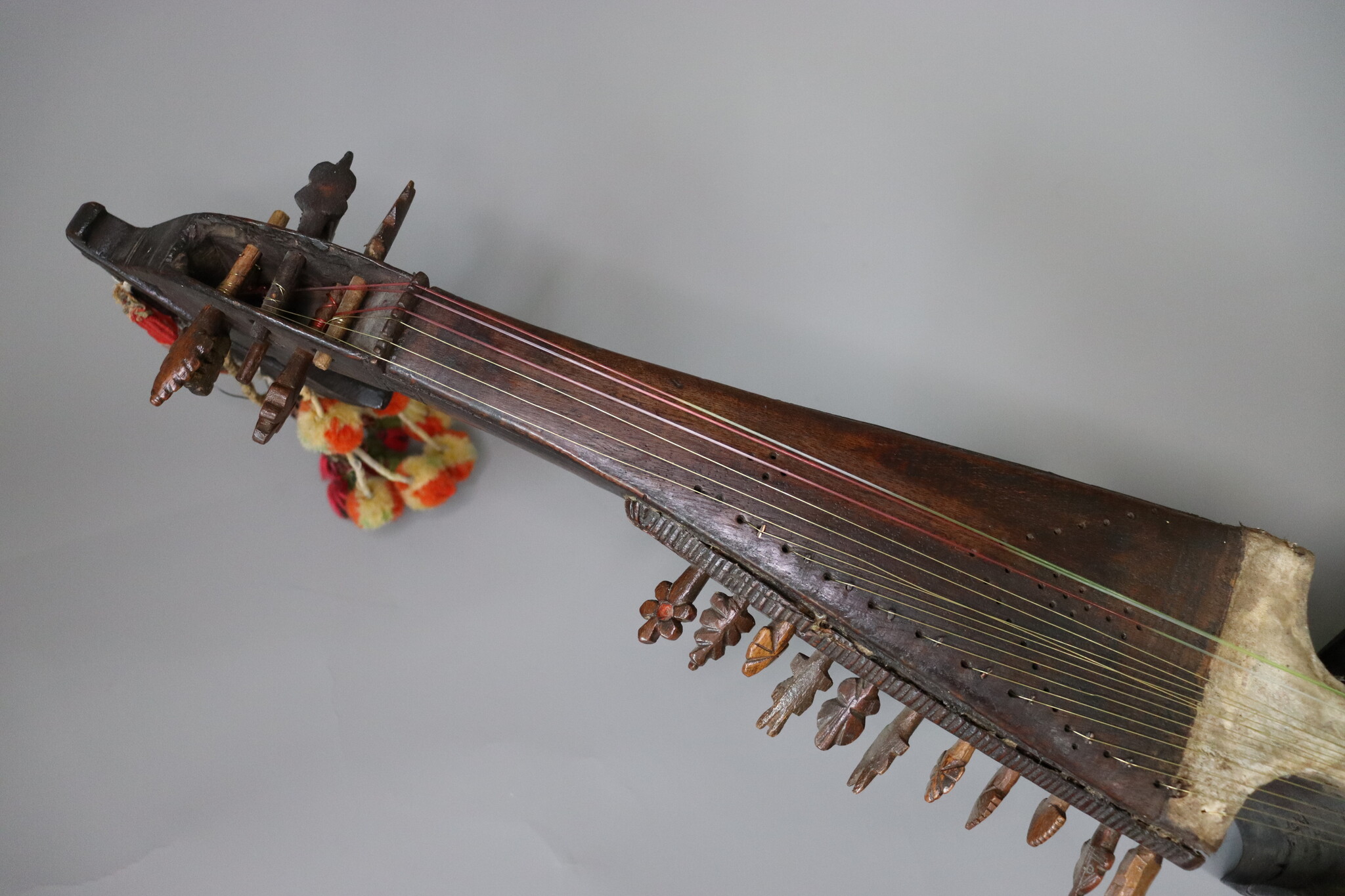 antique traditional folk musical instrument Afghanistan Rubab rabab 26A