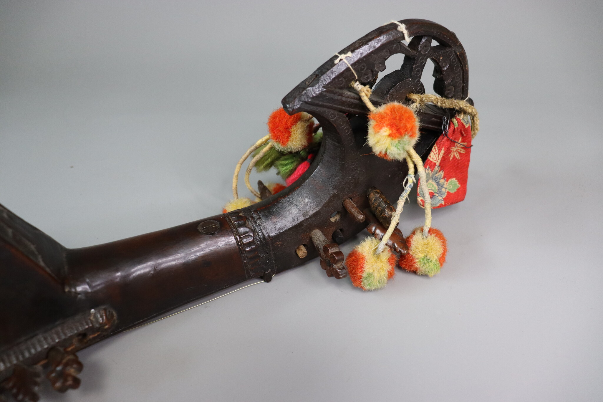 antique traditional folk musical instrument Afghanistan Rubab rabab 26A