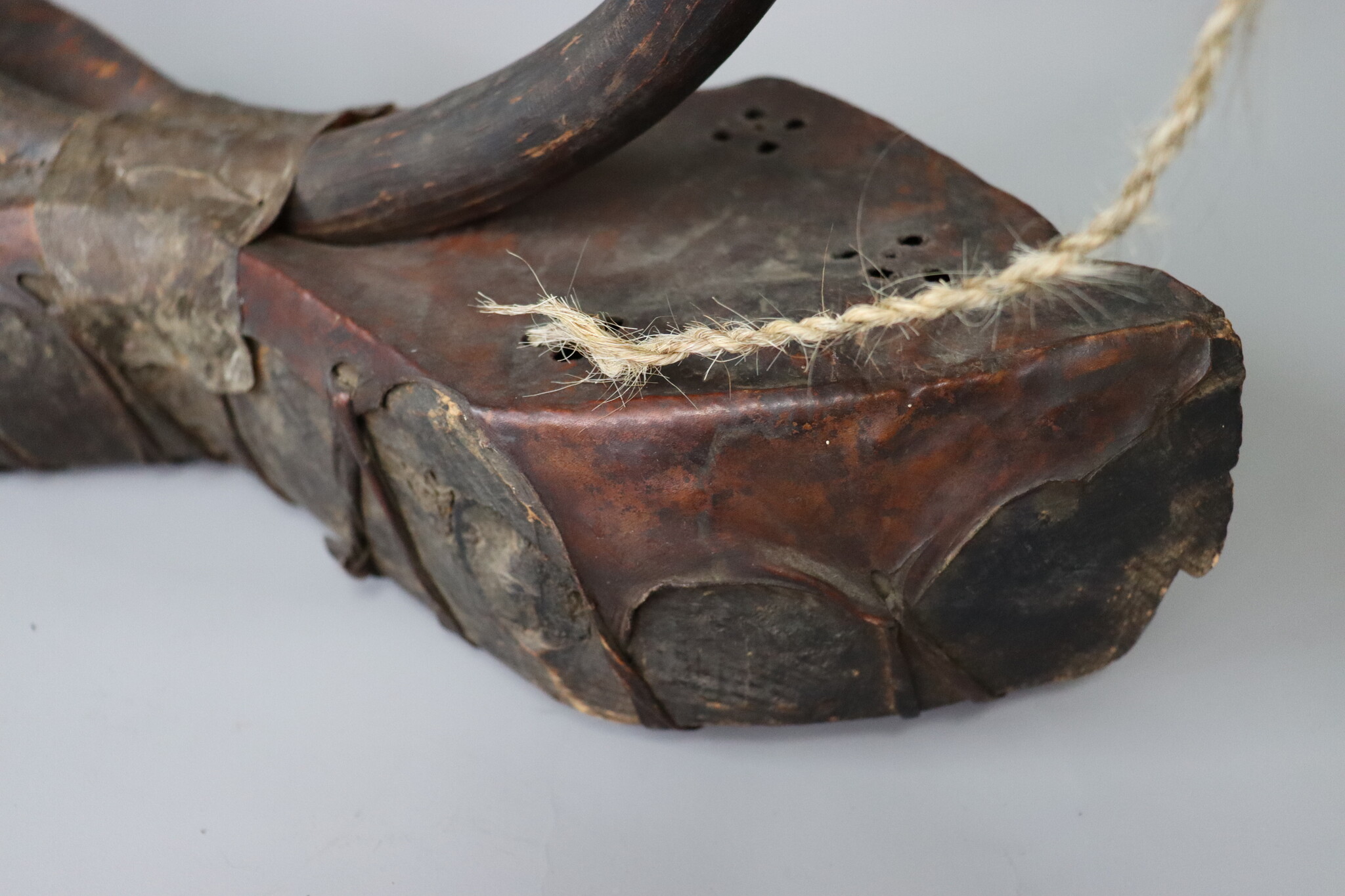 antique orient exotic musical instrument  afghanistan Nuristan kohistan harp waj wuj musik. 26B