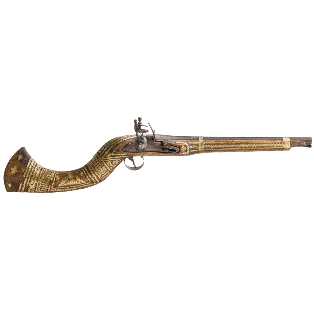 Vorderlader Steinschloßgewehr aus Afghanistan Nr:26A