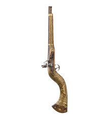 A short flintlock rifle (Djezail), Afganistan, 20th century No: 26A