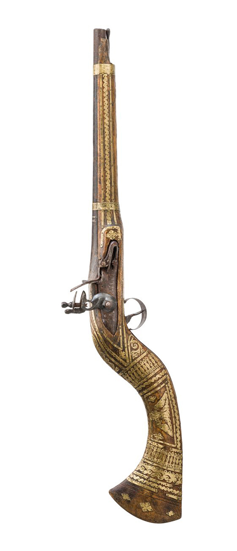A short flintlock rifle (Djezail), Afganistan, 20th century No: 26A