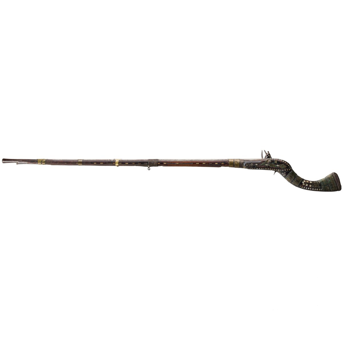A short flintlock rifle (Djezail), Afganistan, 20th century No: 26B