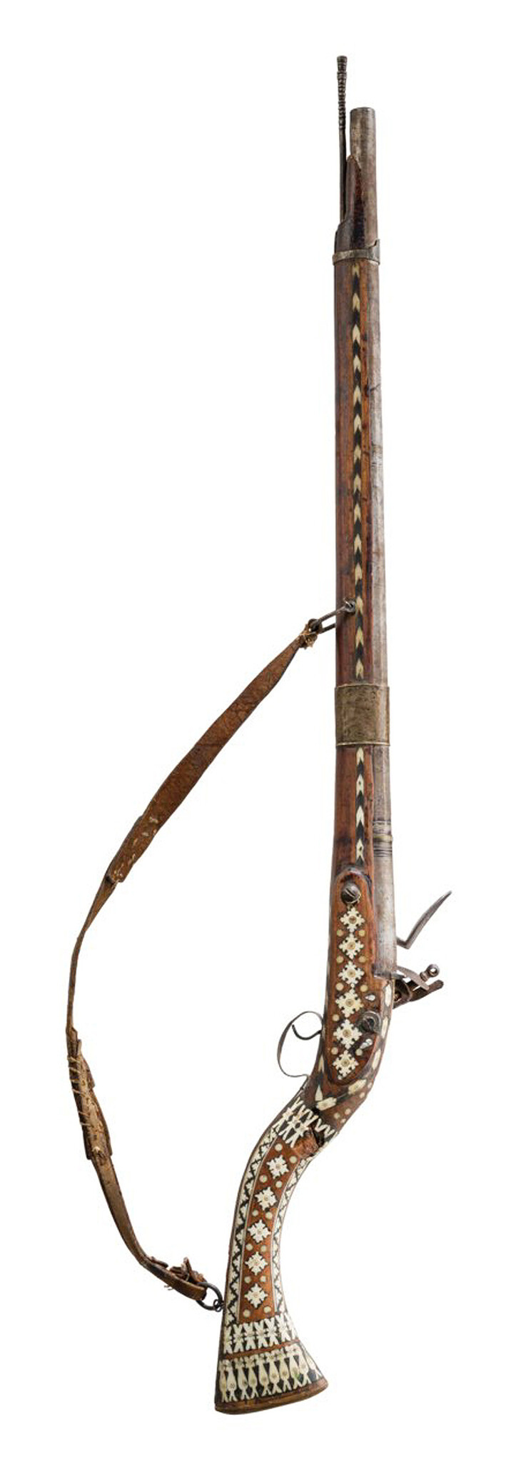 A short flintlock rifle (Djezail), Afganistan, 20th century No: 26C