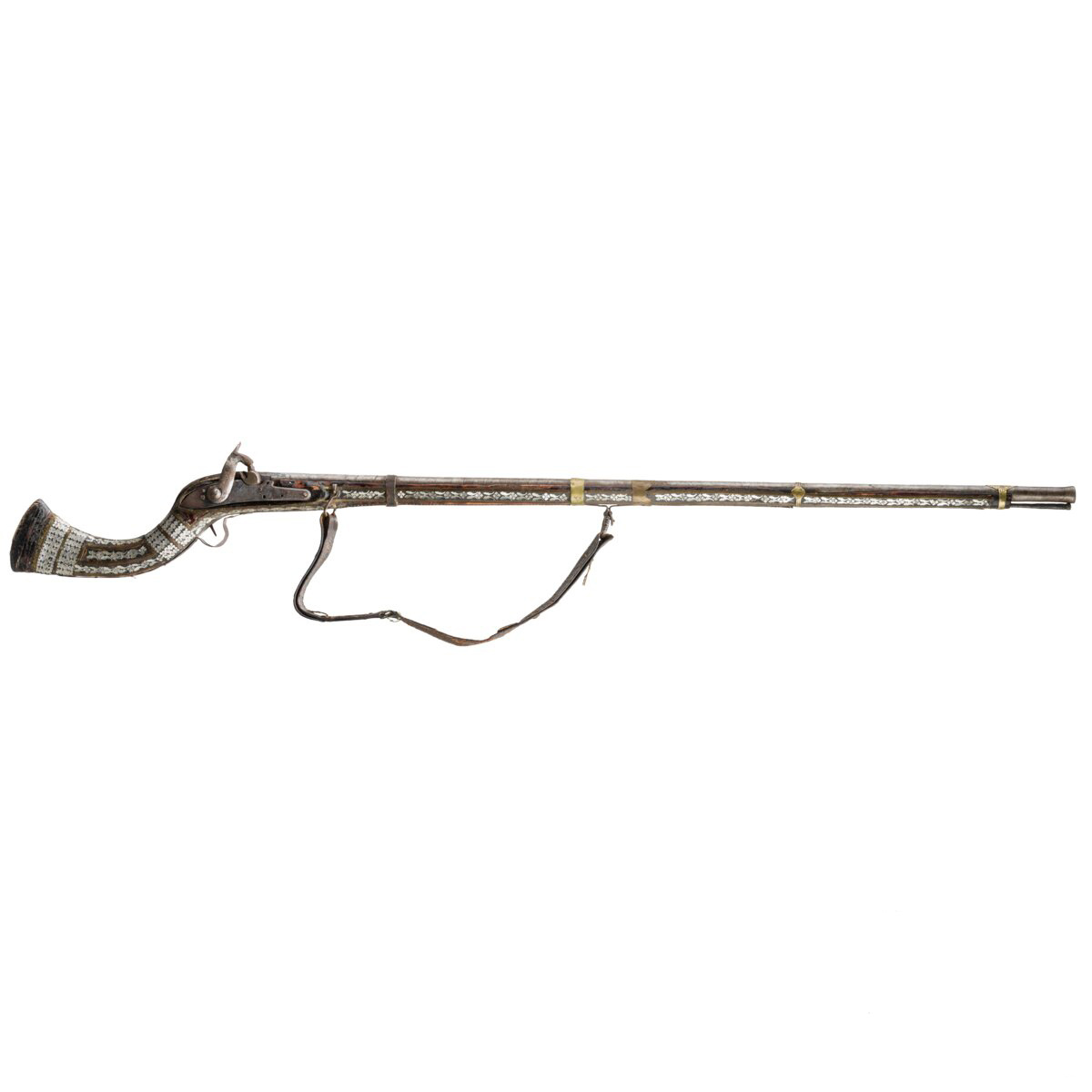 A short flintlock rifle (Djezail), Afganistan, 20th century No: 26D