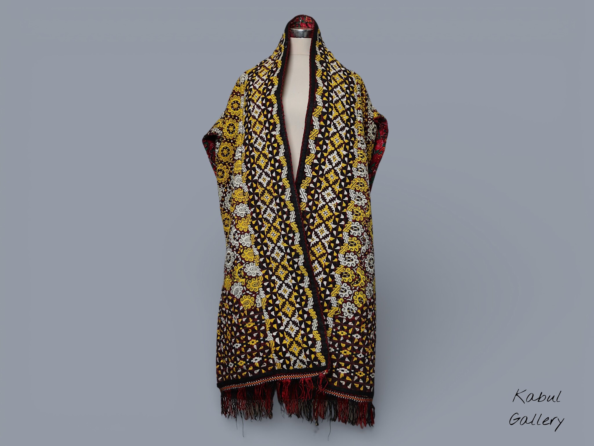 antik Orient Turkmenische Nomaden frauen Chirpy Mantel khalat afghan uzbek kleid afghanistan hand bestickte kostüm Chapan Paranja  Nr.26B