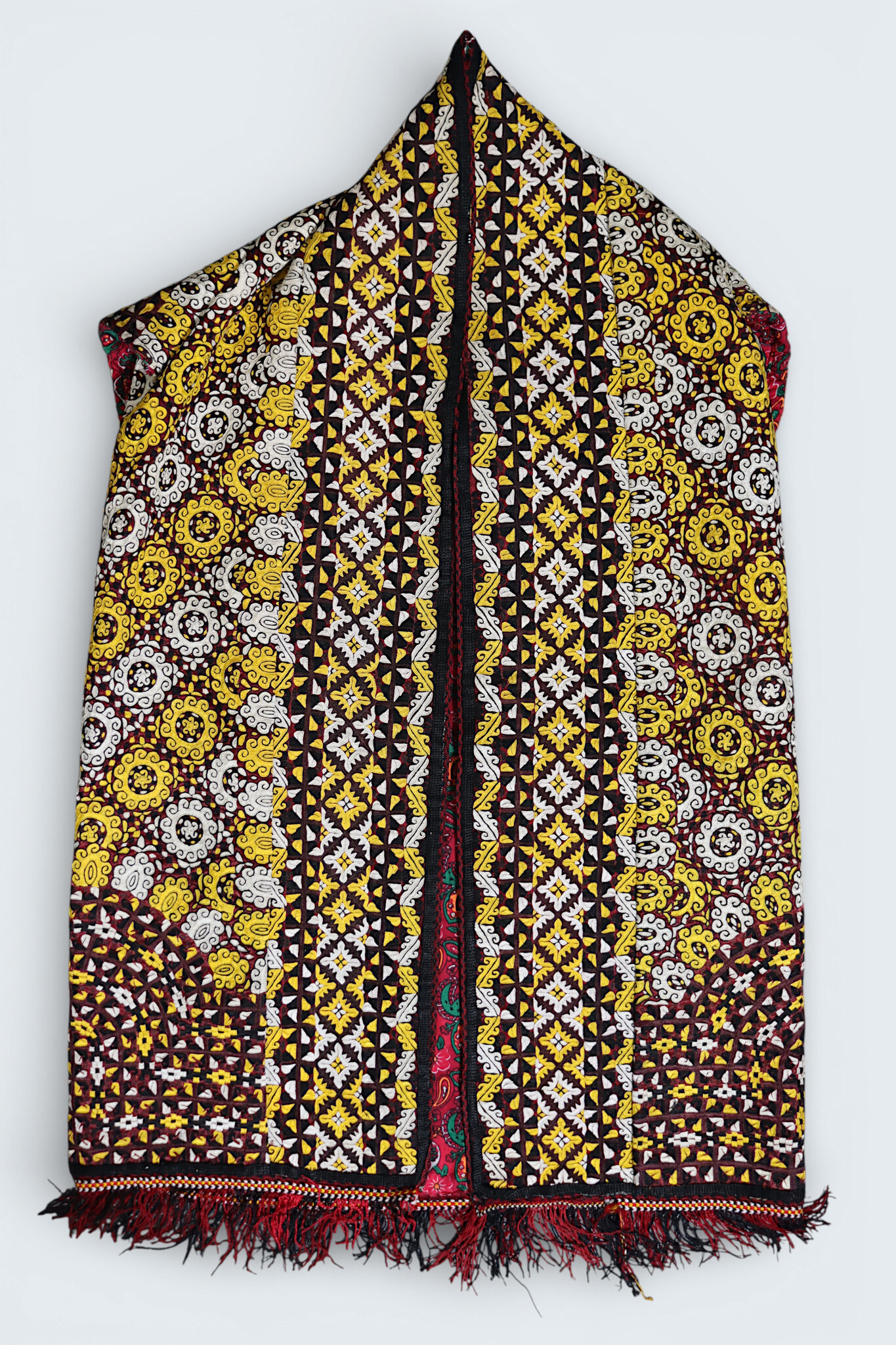 antik Orient Turkmenische Nomaden frauen Chirpy Mantel khalat afghan uzbek kleid afghanistan hand bestickte kostüm Chapan Paranja  Nr.26B