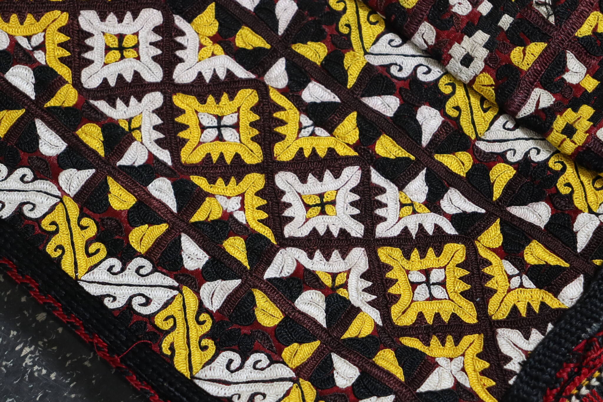 antique silk hand embroidered nomadic Turkmen Uzbek Afghan Ethnic Chapan coat Chirpy Turkmen Tekke Chyrpy Paranja  26B