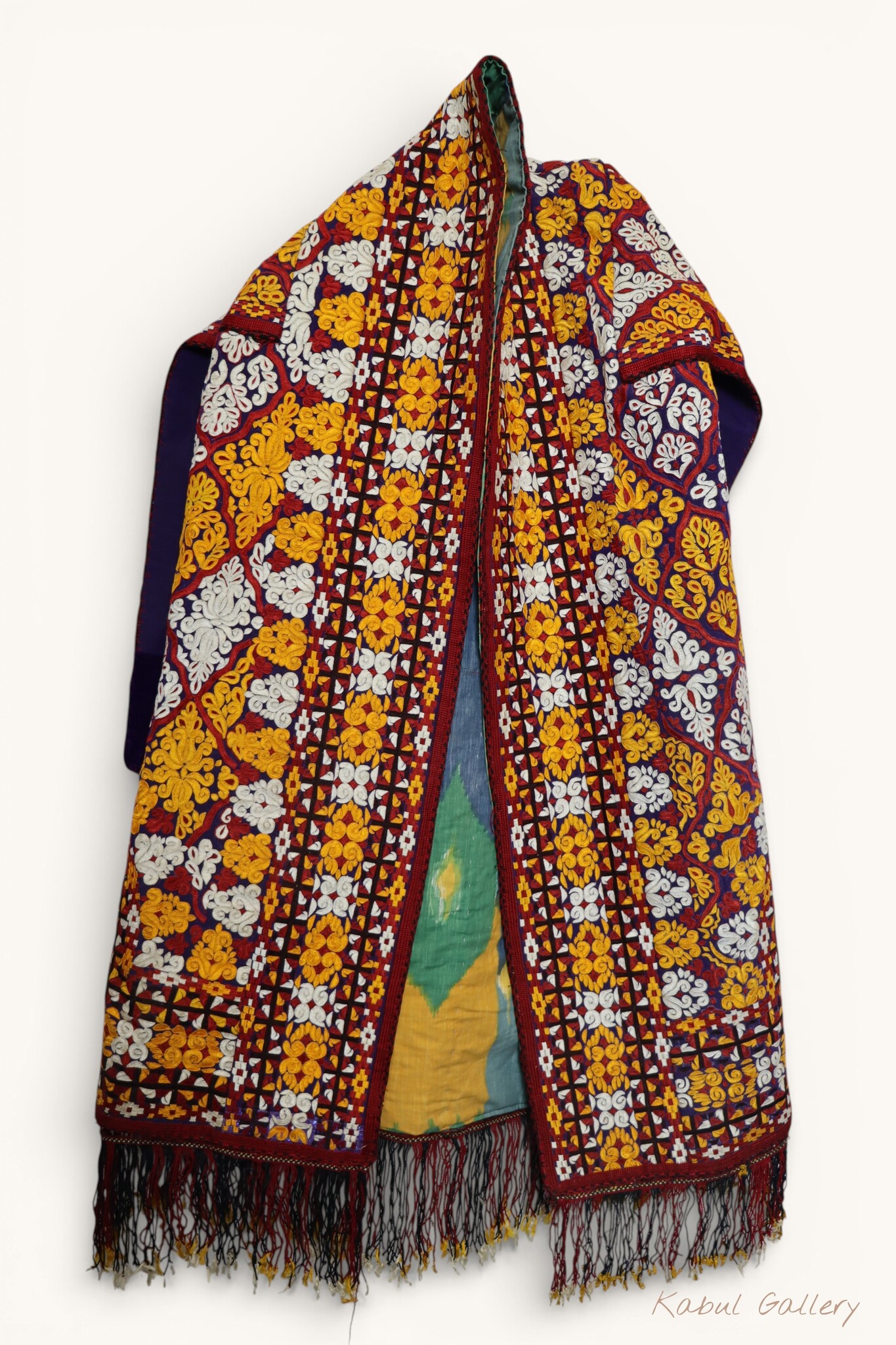 antik Orient Turkmenische Nomaden frauen Chirpy Mantel khalat afghan uzbek kleid afghanistan hand bestickte kostüm Chapan Paranja  Nr.26C